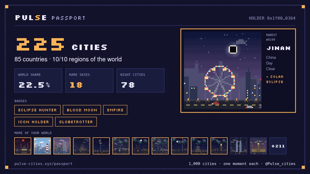 Example PULSE Passport